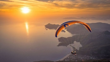 kas paragliding tour