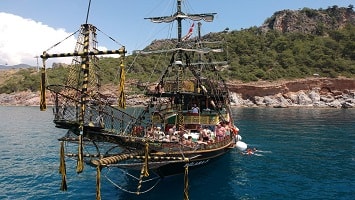 Kemer Pirate Boat Tour